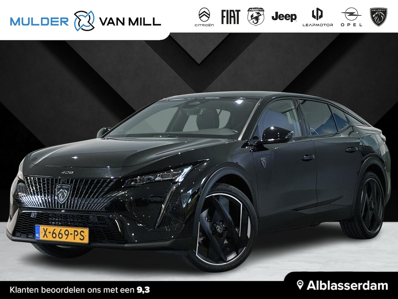 Peugeot 408 - GT 1.6 HYbrid 225pk EAT8 | NAVI | 360° CAMERA | OBC-LADER 7,4kW | FOCAL | DRAADLOZE LADER - AutoWereld.nl