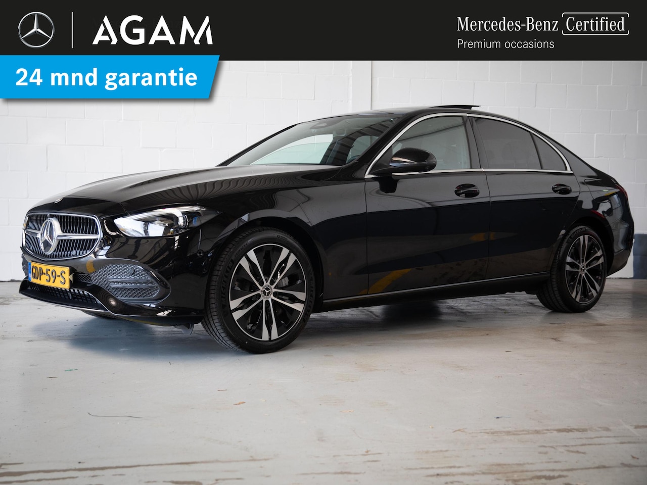 Mercedes-Benz C-klasse - Limousine 300 e Luxury Line Panorama dak - AutoWereld.nl