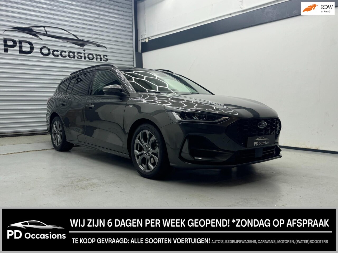 Ford Focus Wagon - 1.0 EcoBoost Hybrid ST Line X - 155PK - Camera - ACC - Winter pakket - Carplay - AutoWereld.nl