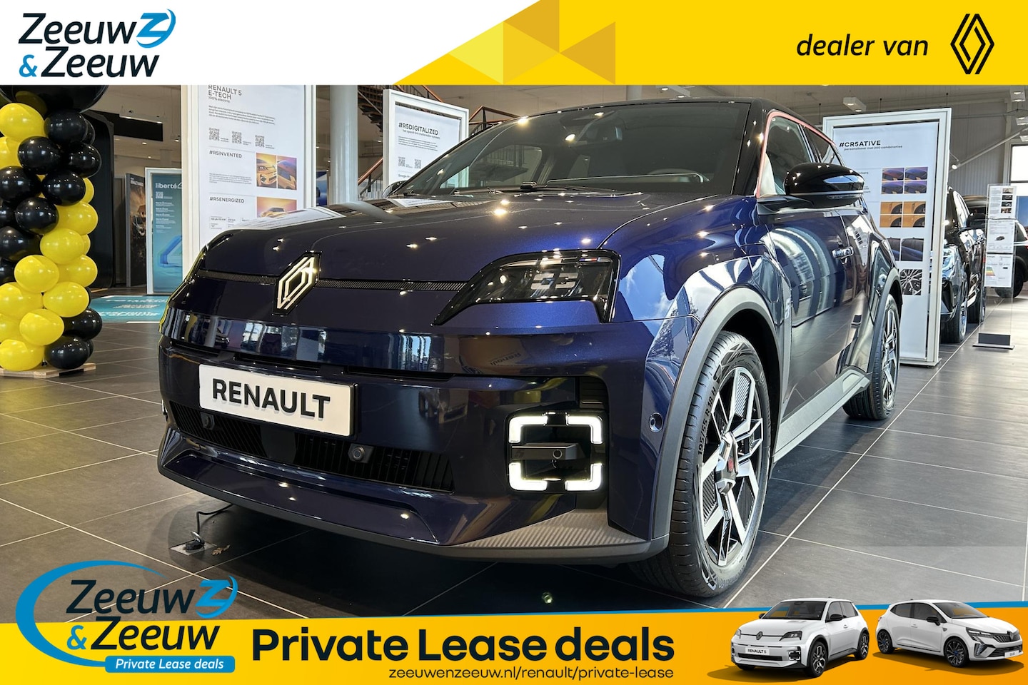 Renault 5 - Z&Z Renault Private Lease actie € 424,-) Renault 5 Comfort Range Techno | Auto van het Jaa - AutoWereld.nl