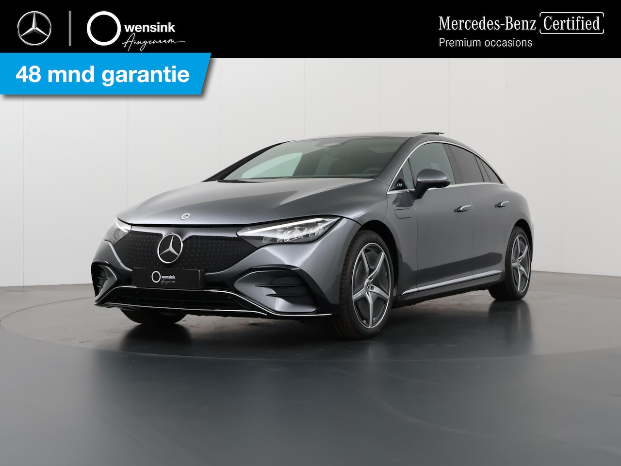 Mercedes-Benz EQE - 300 AMG Line | Panorama-schuifdak | Rij-Assist | Memory Zetels | Sfeerverlichting | Burmes - AutoWereld.nl