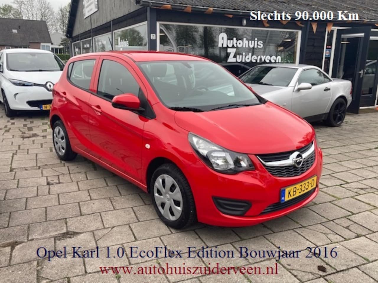 Opel Karl - 1.0 ecoFLEX 75pk Edition Airco Cruise - AutoWereld.nl
