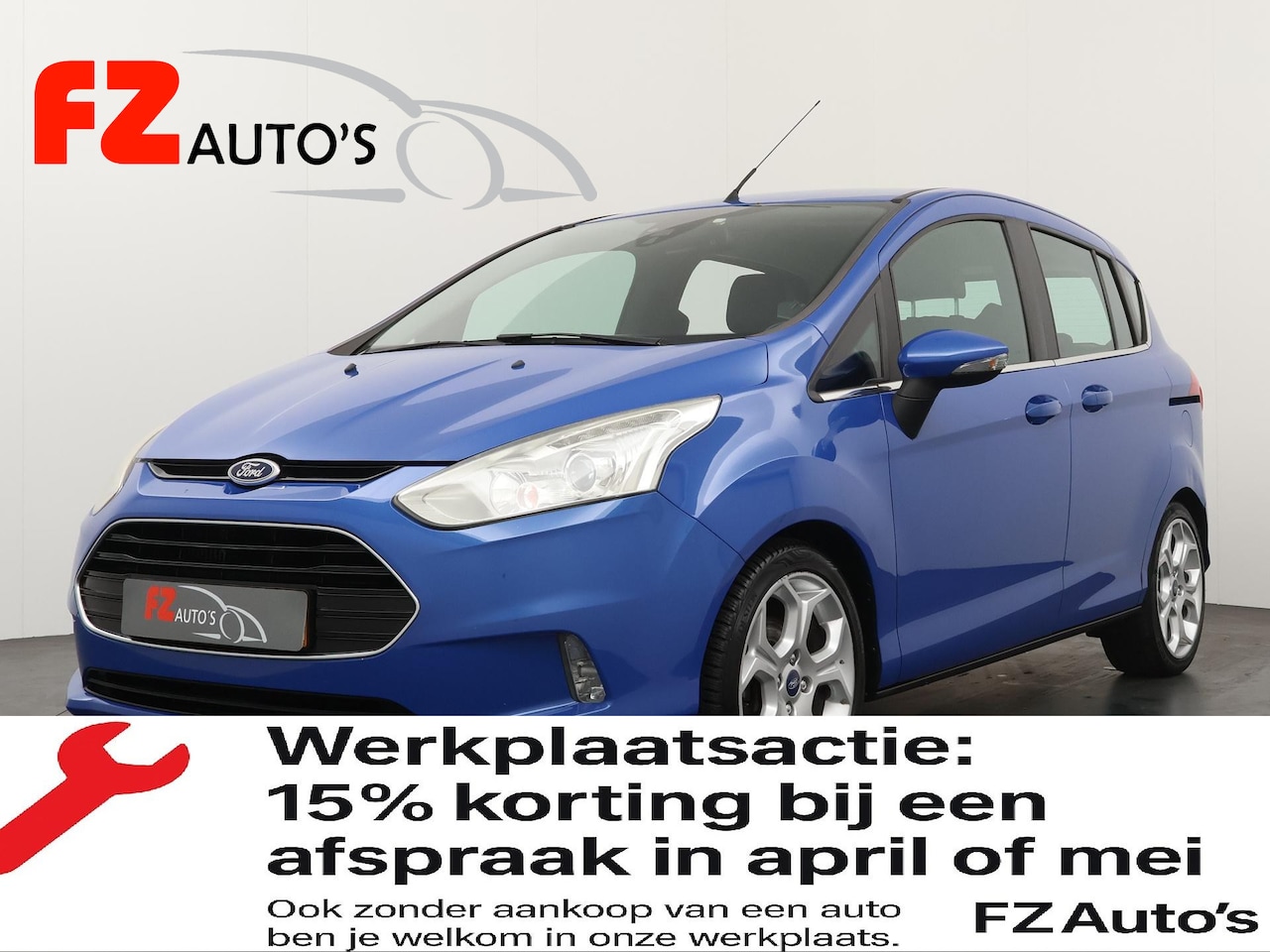 Ford B-Max - 1.0 EcoBoost Titanium | Hoge instap | L.M Velgen | - AutoWereld.nl