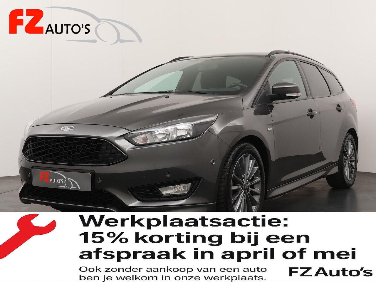 Ford Focus Wagon - 1.0 | 127.405 KM | Airco | Trekhaak | - AutoWereld.nl