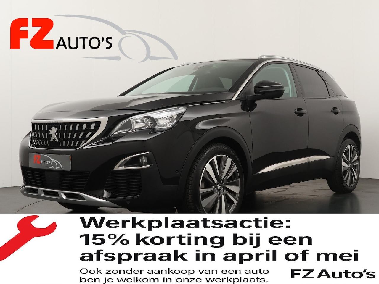 Peugeot 3008 - 1.2 PureTech Crossway | Automaat | Hoge instap | Metallic | L.M Velgen | - AutoWereld.nl