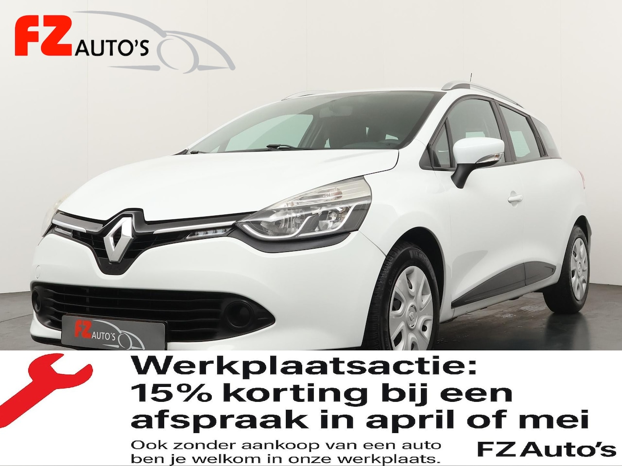 Renault Clio Estate - 1.5 dCi ECO Expression | Perkeersensoren Achter | Airco | Cruise Control | Navigatie - AutoWereld.nl