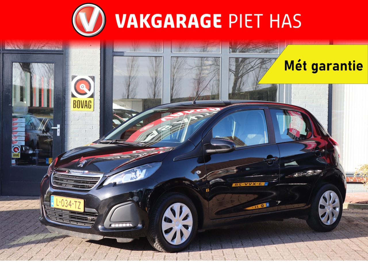 Peugeot 108 - 1.0 e-VTi Active | Airco | Bluetooth | 1ste Eigenaar | Incl. Garantie | 5-Deurs | LED Dagr - AutoWereld.nl
