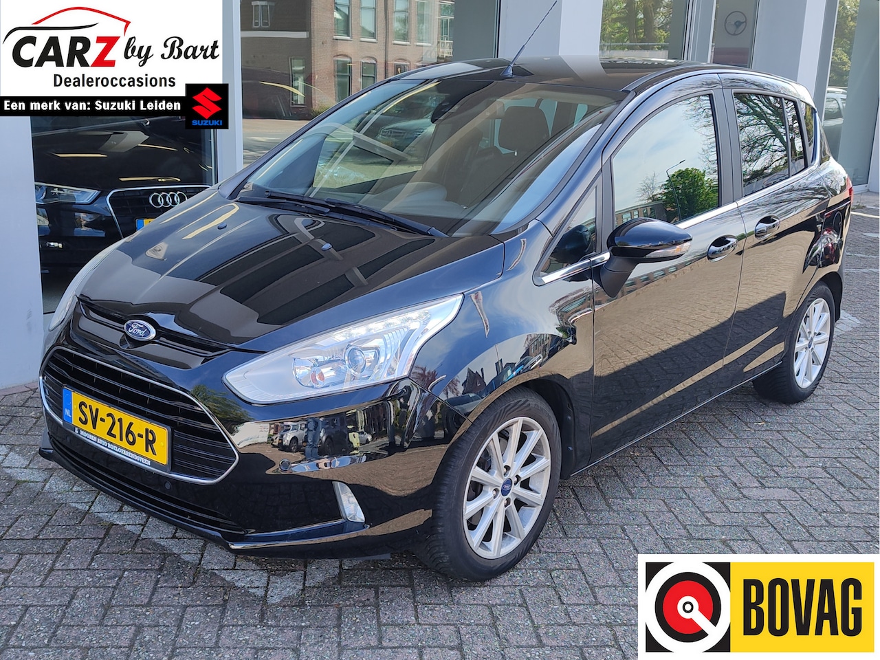 Ford B-Max - 1.0 ECOBOOST TITANIUM Navigatie | Clima | Cruise | Hoge instap! - AutoWereld.nl