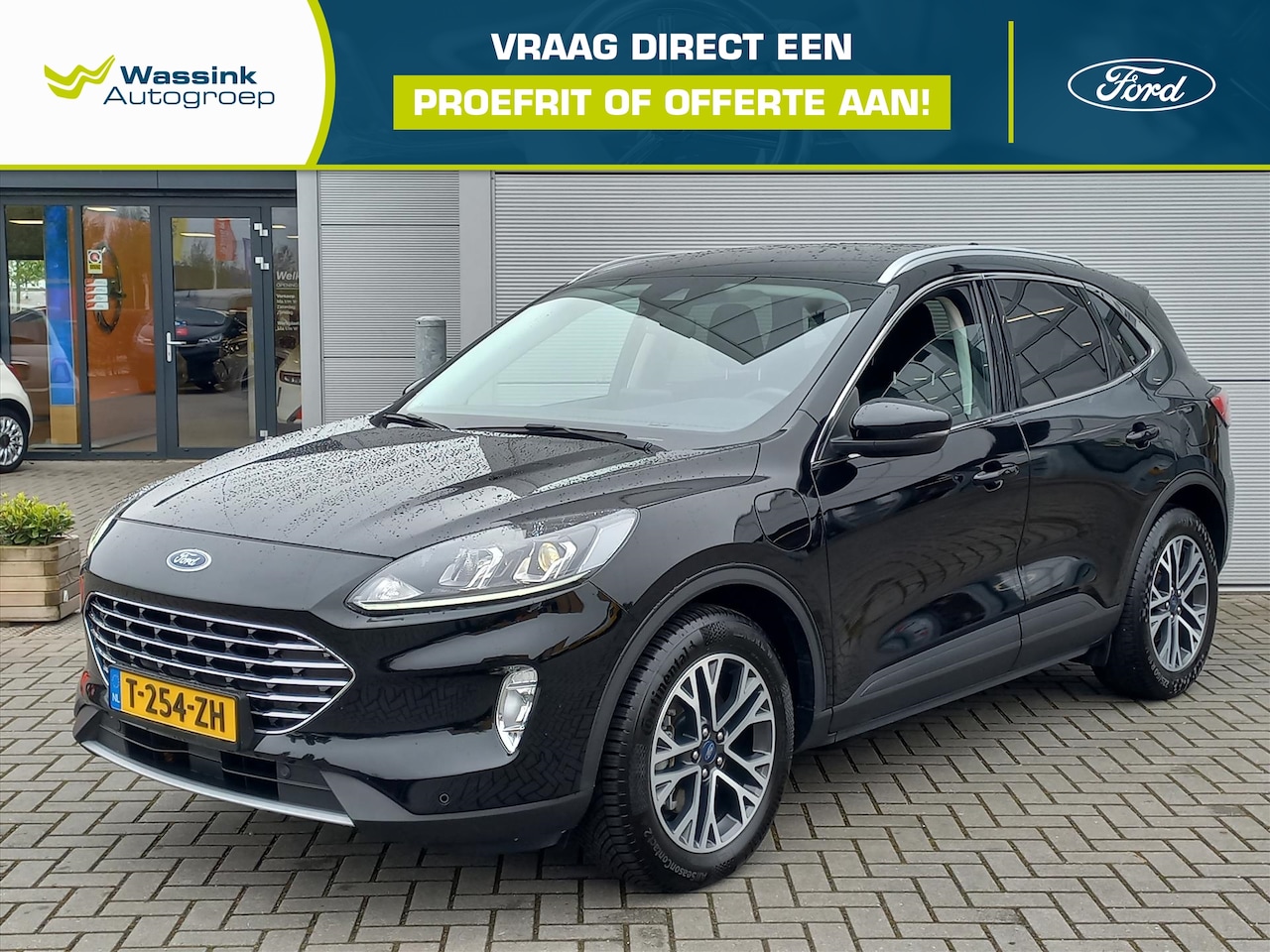 Ford Kuga - 2.5 PHEV 225pk Automaat Titanium | Climate control | Navigatie | Winterpack | 18" Lm velge - AutoWereld.nl