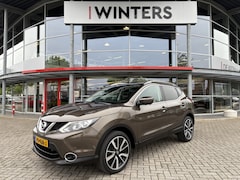 Nissan Qashqai - 1.2 Tekna Navi+BT+360°Cam Leder Panodak Keyless Trekhaak