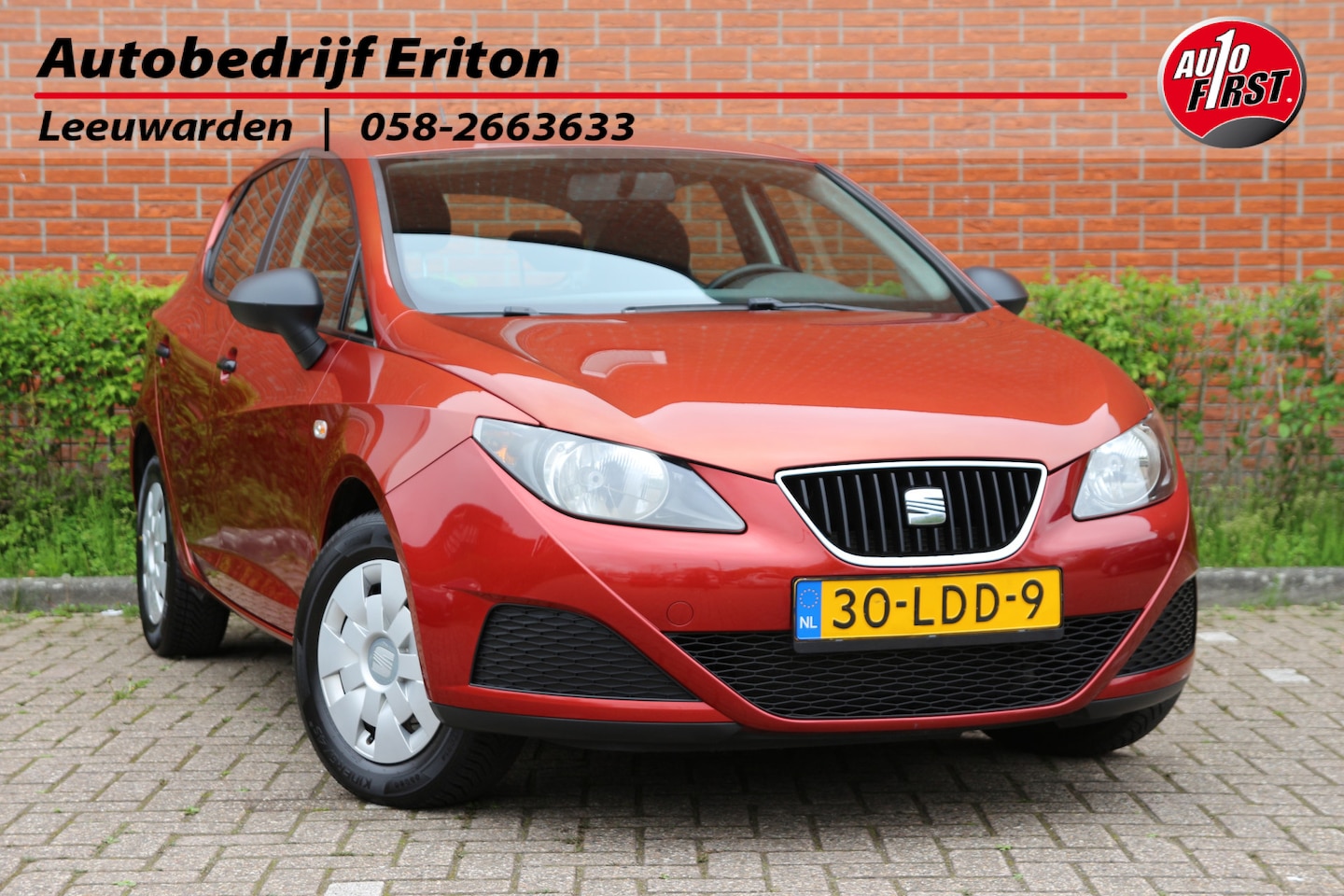 Seat Ibiza - 1.2 60pk Club | NL-auto | 5 deuren | Airco | Elek. ramen | Centr. deurvergr. | Stuurbekrac - AutoWereld.nl