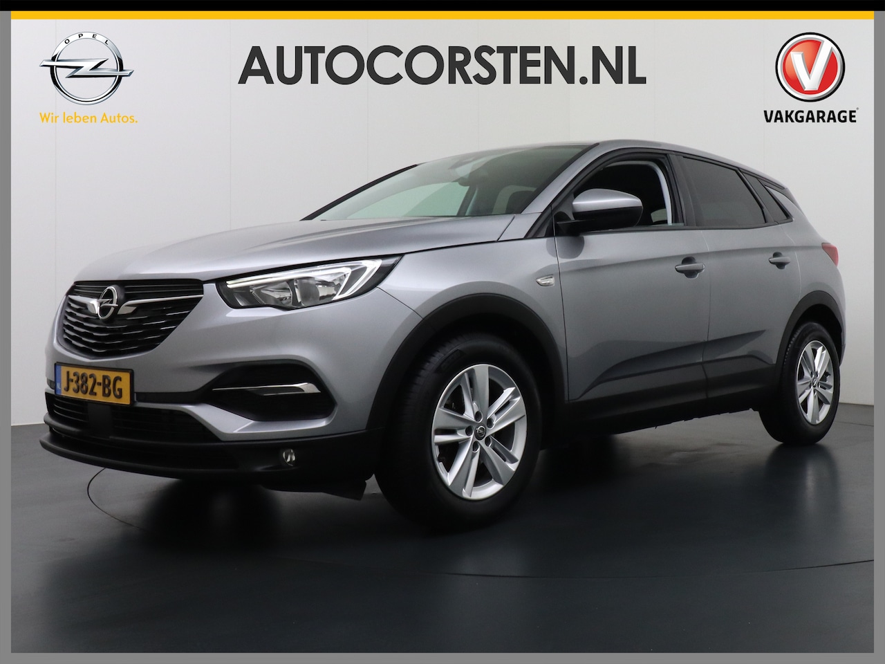 Opel Grandland X - 1.2 Turbo 131PK Apple Carplay Android Auto Navi Ecc Cruise control Licht-Regensensor Busin - AutoWereld.nl