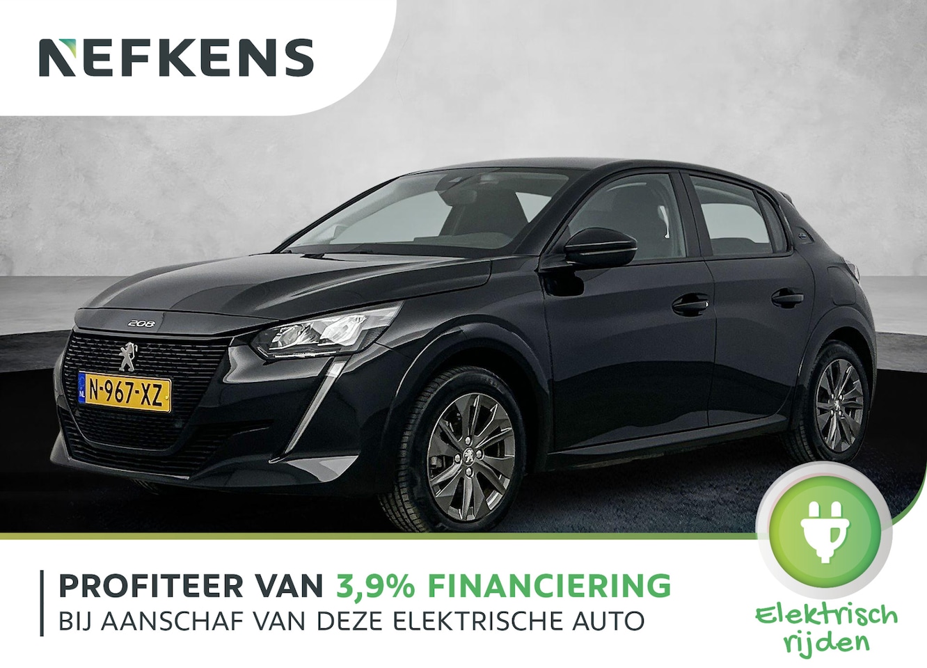 Peugeot e-208 - EV Active Pack 50 kWh | Fase 3 | Navigatie | Carplay - AutoWereld.nl