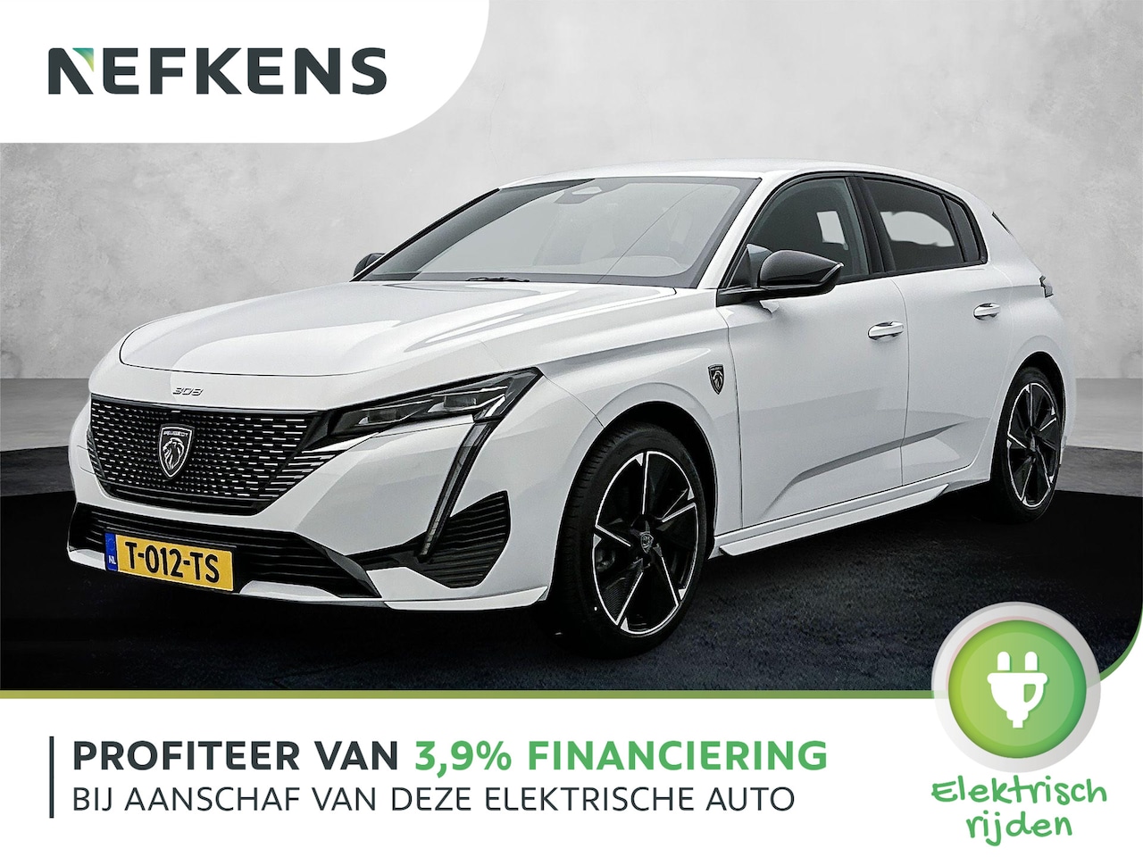 Peugeot E-308 - EV GT First Edition 54 kWh 156pk | 416km WLTP Actieradius | Navigatie | Achteruitrijcamera - AutoWereld.nl