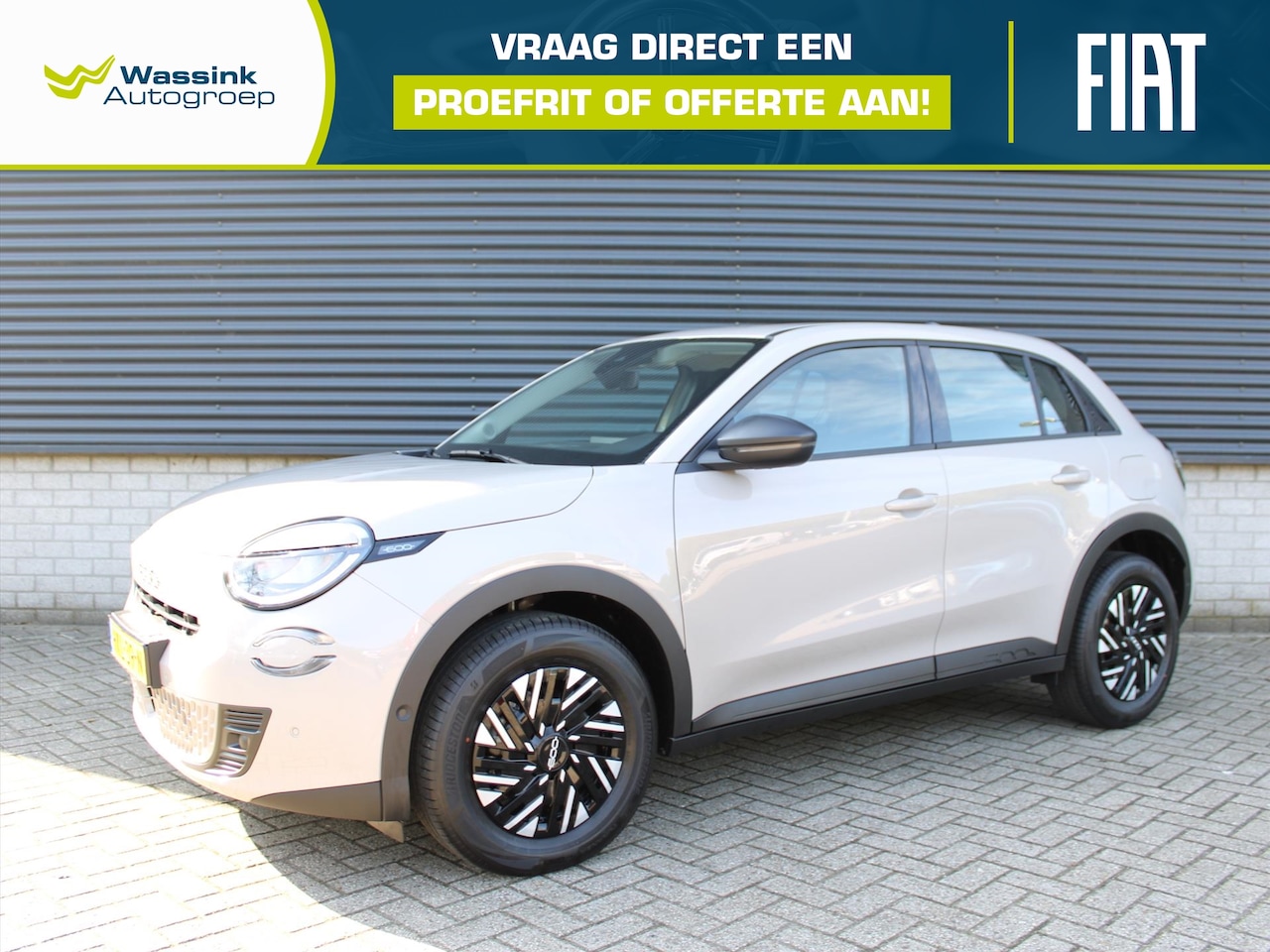 Fiat 600 - Urban Hybrid Turbo Charged 100pk Automaat I Camera I Cruise Control I Apple Carplay/Androi - AutoWereld.nl