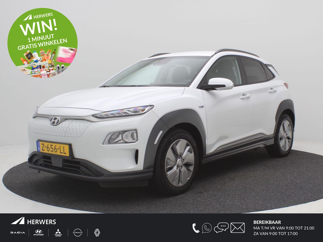 Hyundai Kona Electric - EV Comfort 64 kWh Automaat / 3 Fasen / CCS Snelladen / Actieradius 484KM WLTP / Bluelink N - AutoWereld.nl
