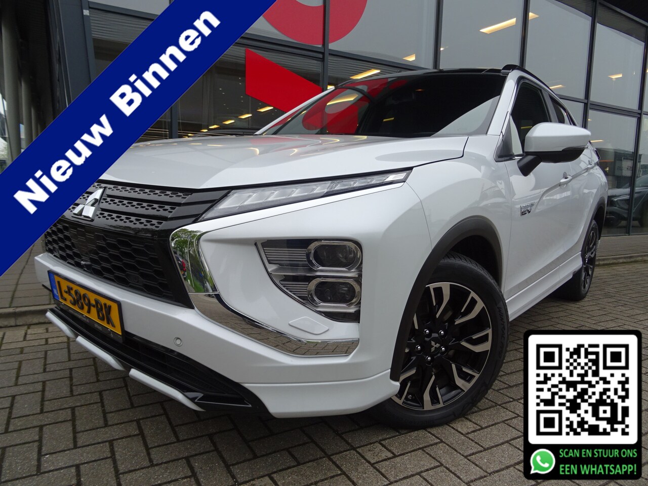 Mitsubishi Eclipse Cross - 2.4 PHEV Instyle 4WD AUTOMAAT 188 PK - AutoWereld.nl