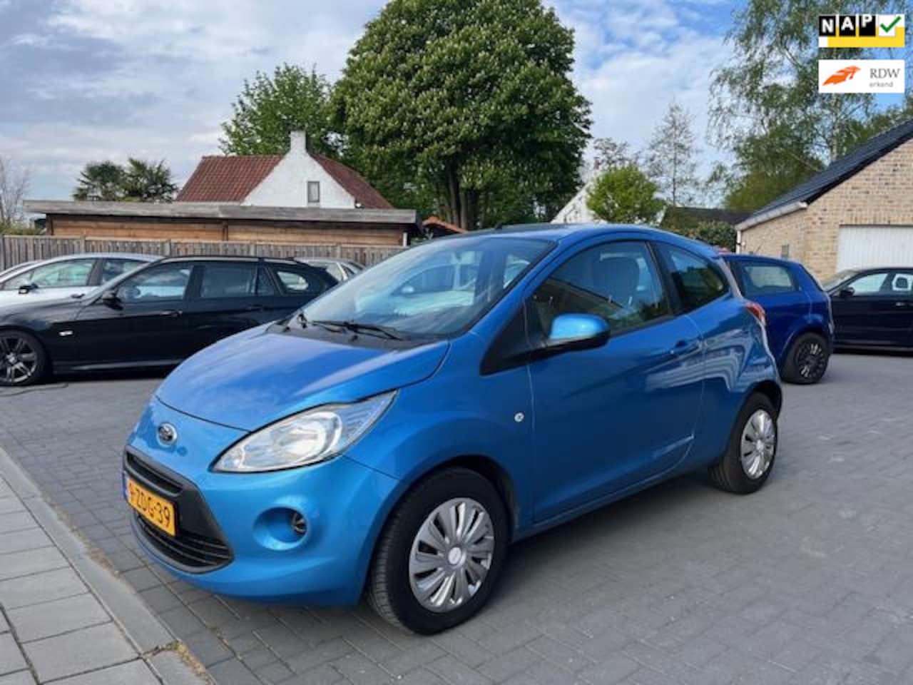 Ford Ka - 1.2 Style start/stop Airco 72dkm nap logisch 2014 - AutoWereld.nl