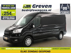 Ford Transit - 2.0 TDCI L3H2 130PK Airco Camera Cruise PDC 3 Persoons LED Elektrpakket Trekhaak