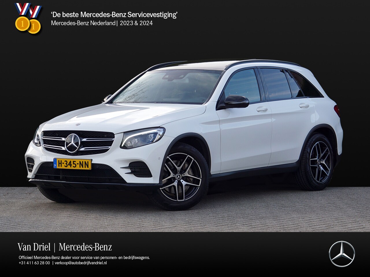 Mercedes-Benz GLC-klasse - GLC 250 4M AMG Line Night | Distronic Trekhaak Panorama - AutoWereld.nl