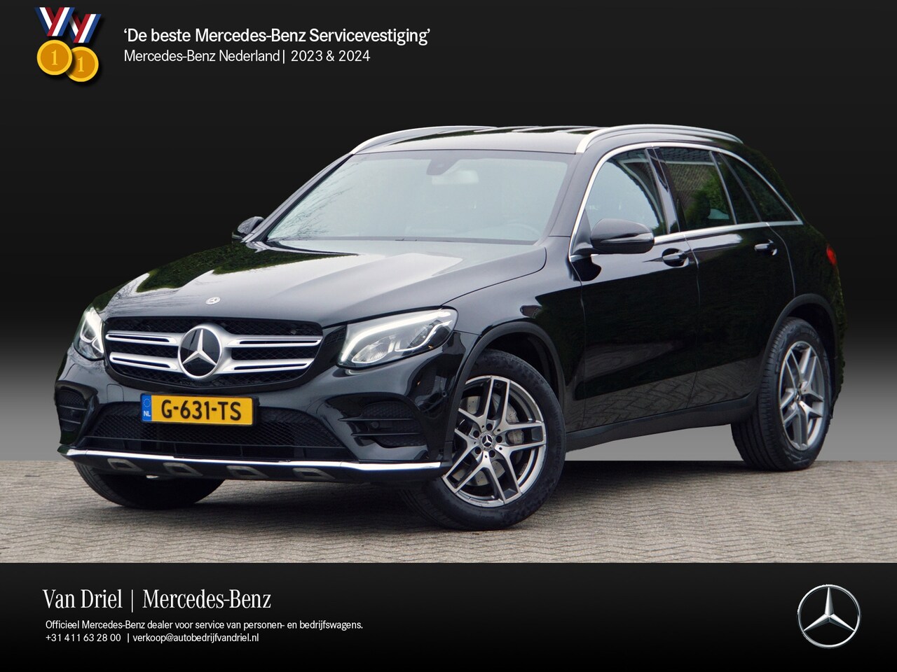 Mercedes-Benz GLC-klasse - GLC 300 4MATIC AMG line | Distronic LED ILS Stoelverwarming - AutoWereld.nl