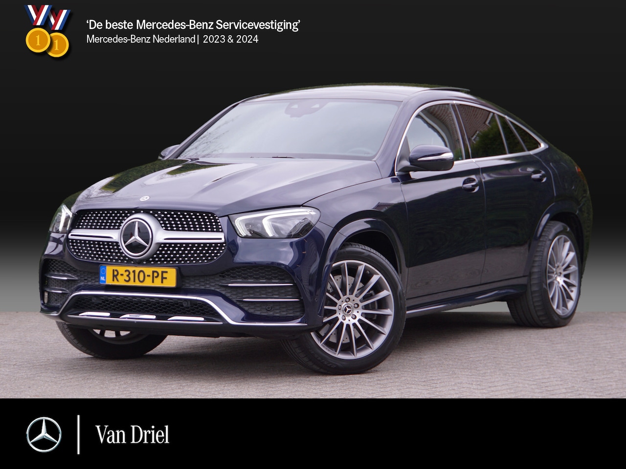 Mercedes-Benz GLE-Klasse Coupé - GLE 350 e 4M Coupé AMG line | Burmester Rijassistentiepakket Stoelventilatie Trekhaak - AutoWereld.nl