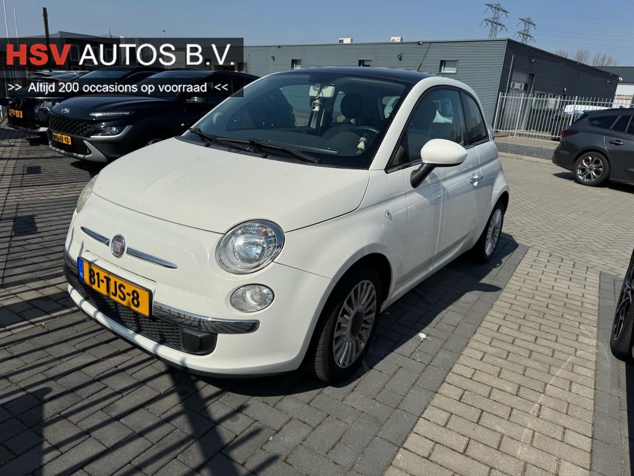 Fiat 500 - 0.9 TwinAir Lounge airco LM panodak - AutoWereld.nl