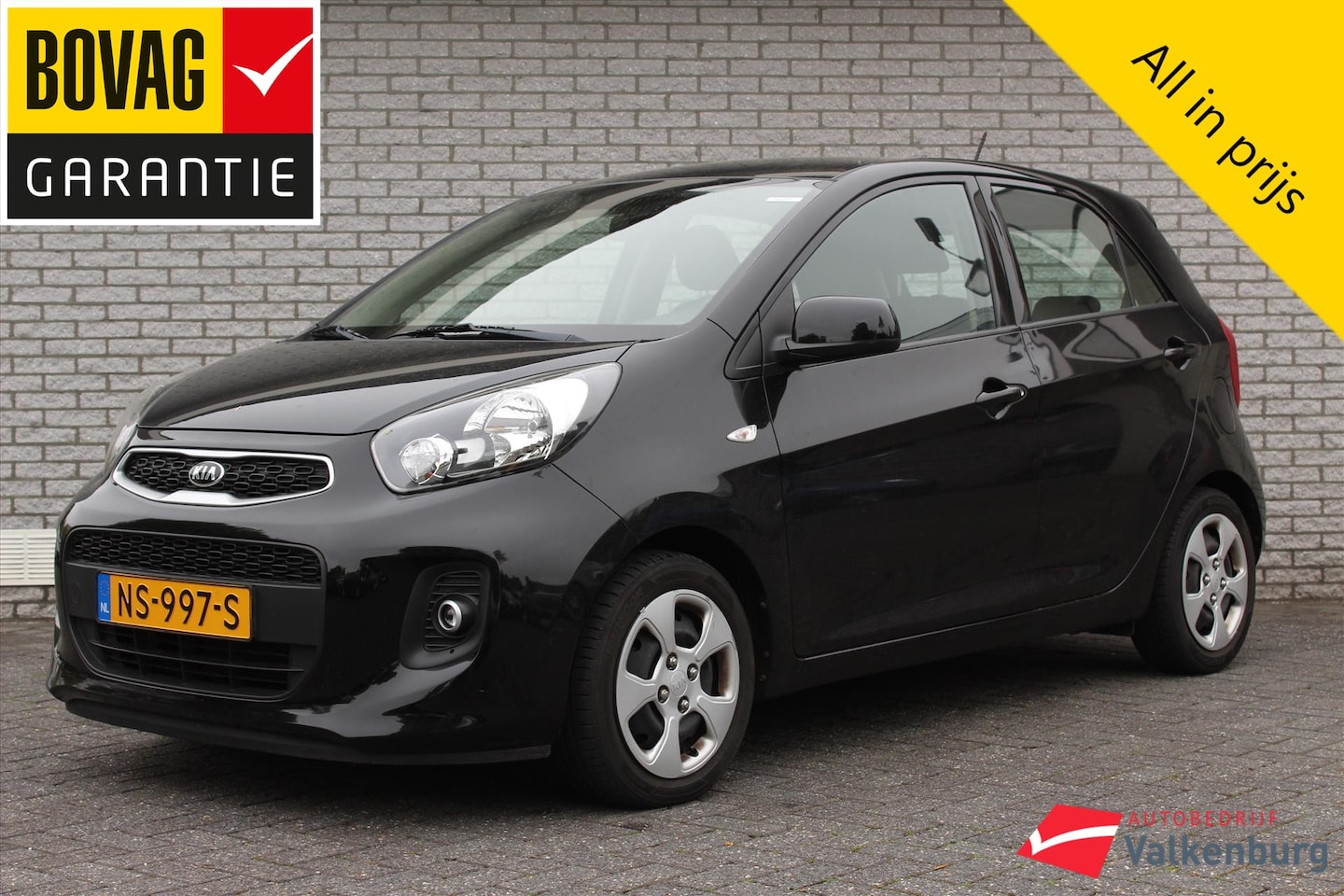 Kia Picanto - 1.0 CVVT 66 PK 5D EconomyPlusLine | Airco | Elektrische ramen - AutoWereld.nl