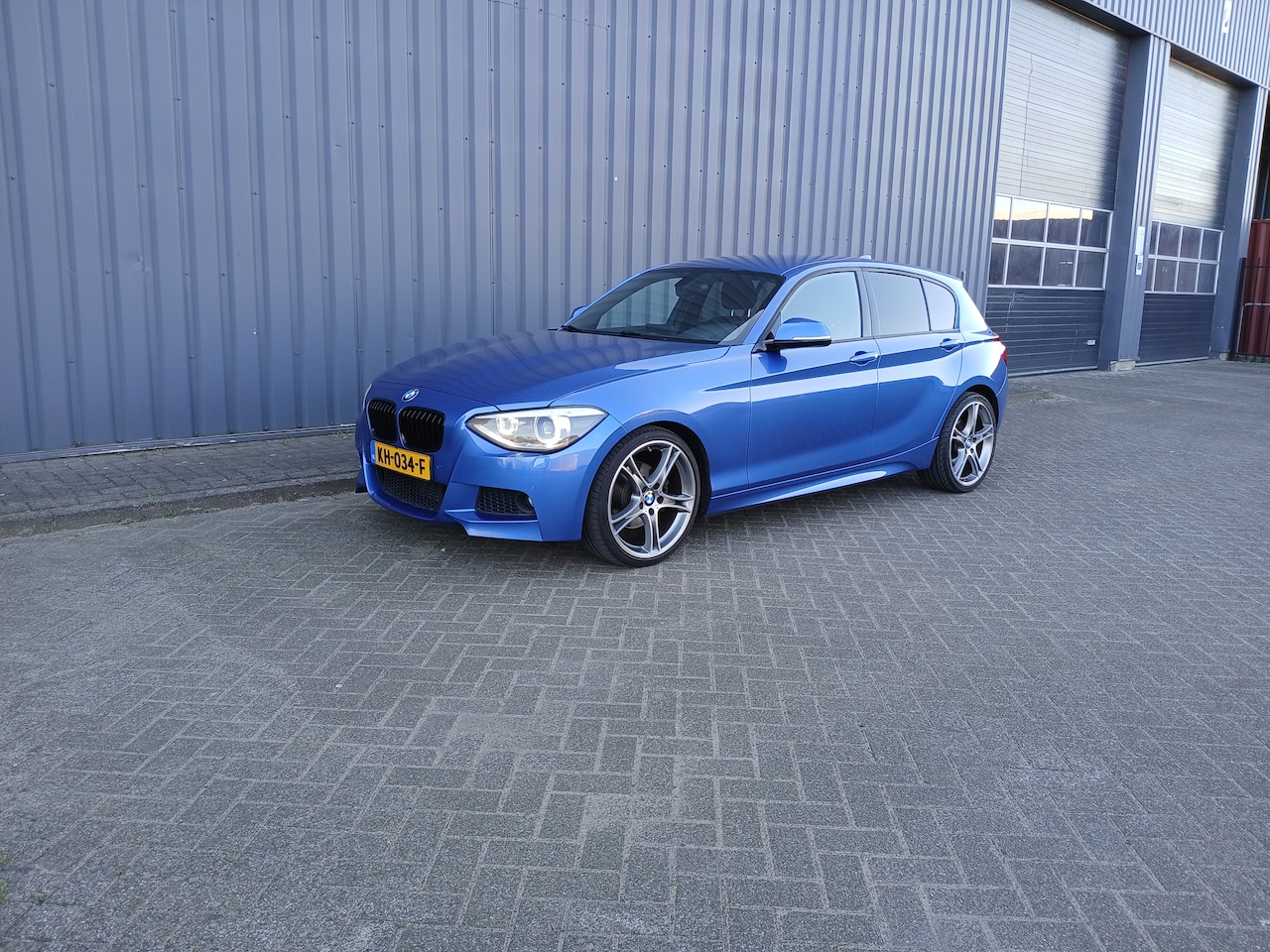 BMW 1-serie - BMW 1-Serie 2.0 120D 5DR 2012 M-Sport Estoril Blauw - AutoWereld.nl