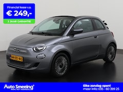 Fiat 500e - Cabrio Icon 42 kWh | Navigatie | Apple Carplay | Parkeersensor | Zondag Open