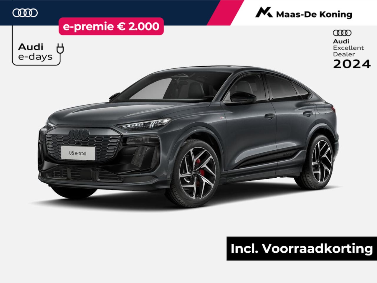 Audi A6 - e-tron Sportback S edition e-tron perf 100Kwh 225 kW / 306 PK Sport Glazen panoramadak - T - AutoWereld.nl