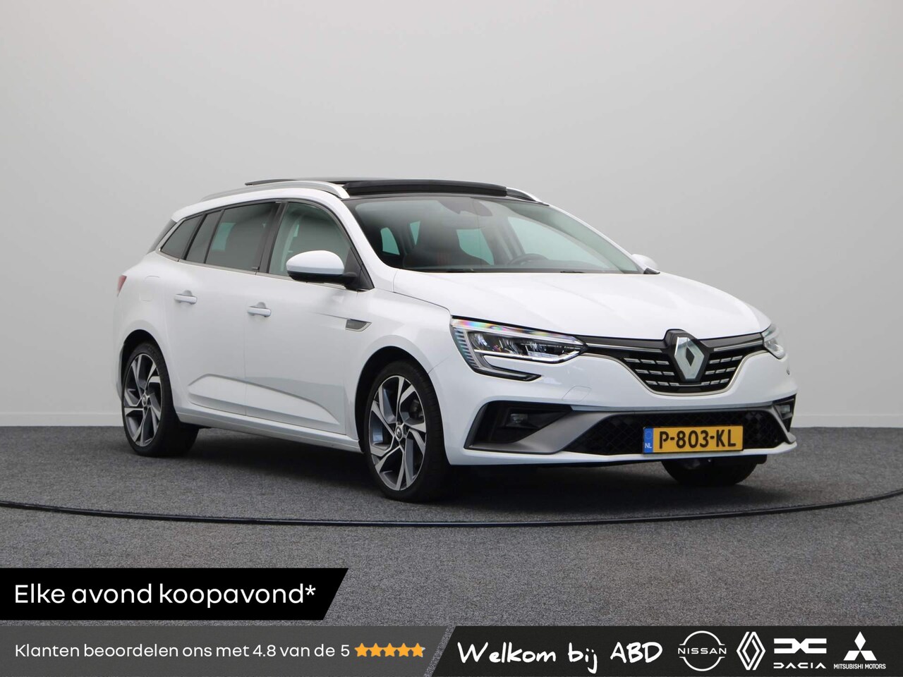 Renault Mégane E-Tech - Estate Phev 160pk R.S. Line | Accu Score 89% | Panoramadak | Stoelverwarming | Trekhaak | - AutoWereld.nl
