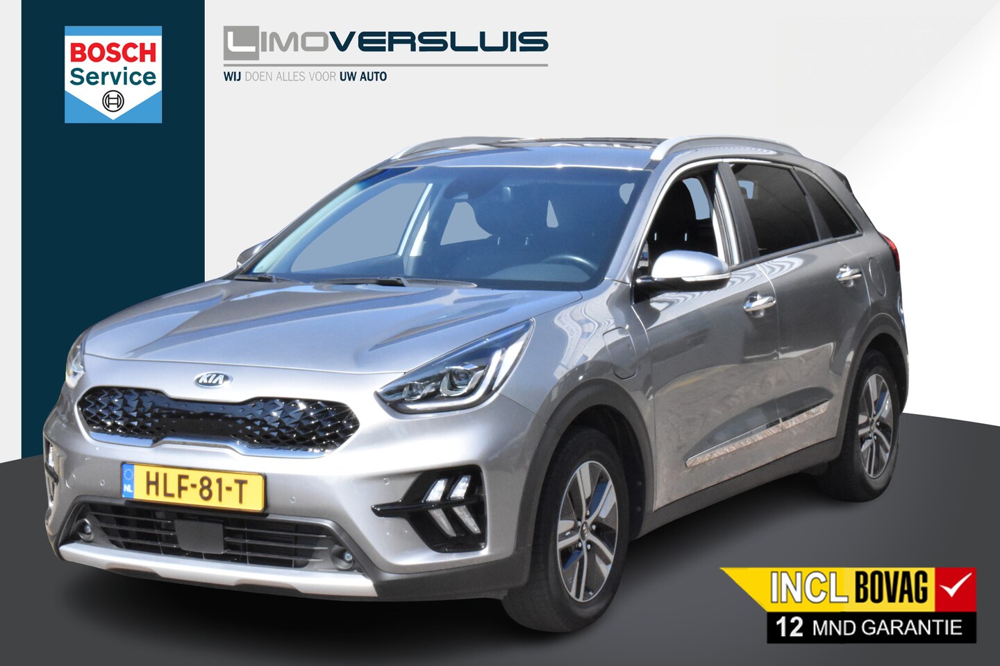 Kia Niro - 1.6 GDi PHEV ExecutiveLine JBL | Leder | Navi | Stoelverwarming/Verkoeling | 12 mnd BOVAG - AutoWereld.nl