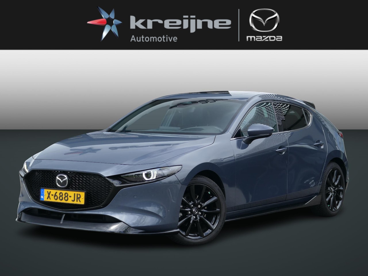 Mazda 3 - 2.0 e-SkyActiv-X M Hybrid 186 Exclusive-line - AutoWereld.nl