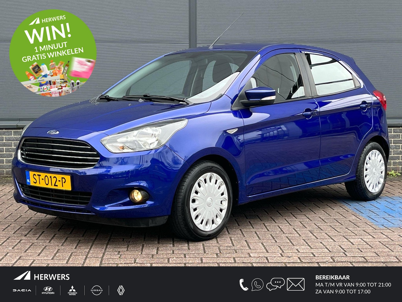 Ford Ka - 1.2 Trend Ultimate / Eerste eigenaar / Airco / Bluetooth / Snelheidsbegrenzer / - AutoWereld.nl