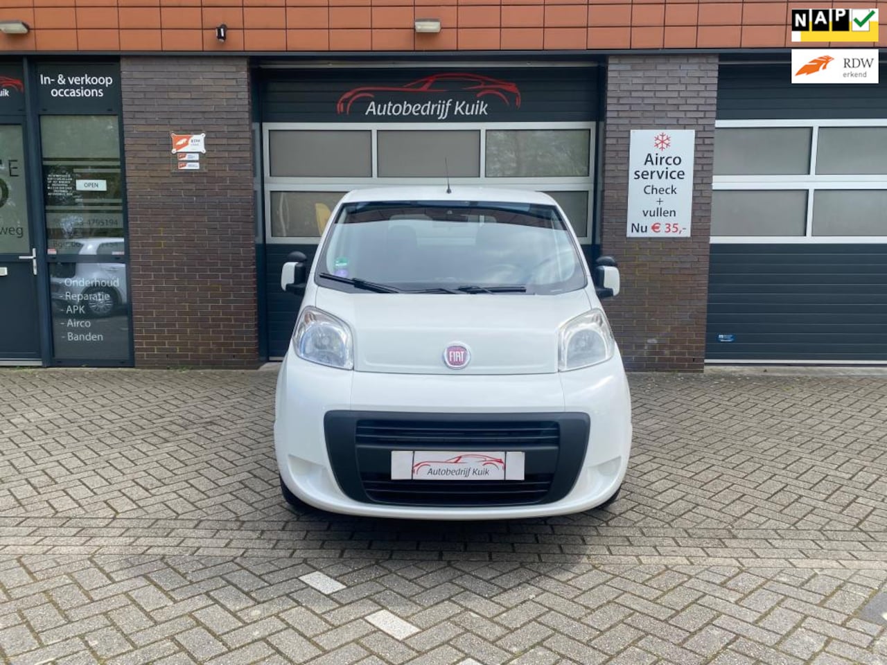 Fiat Qubo - 1.4 Nat.Pow. Actual vol optie,s vakantie auto - AutoWereld.nl