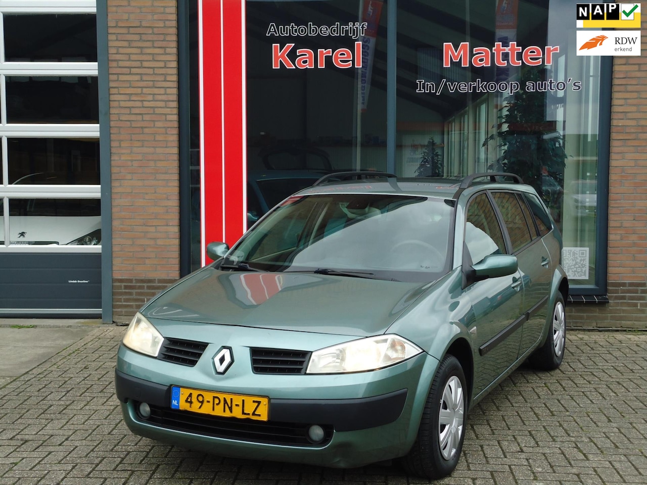 Renault Mégane Grand Tour - 1.6-16V Expression Comfort *TREKHAAK* - AutoWereld.nl