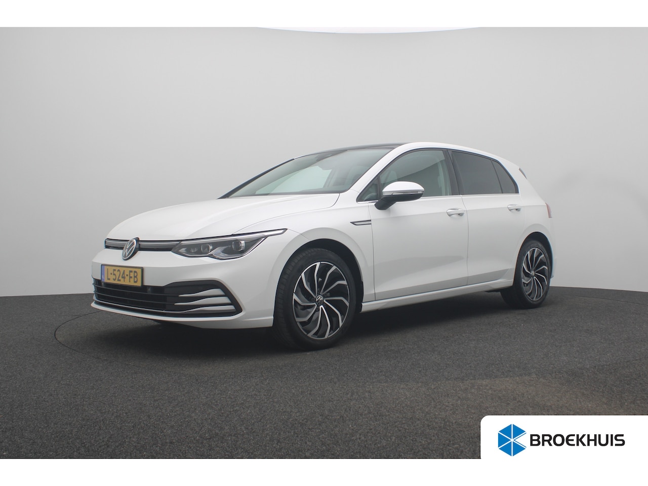 Volkswagen Golf - 1.5 eTSI Style | Automaat | Full-Led | Panoramadak | Clima | Parkeersensoren | | Aircondit - AutoWereld.nl