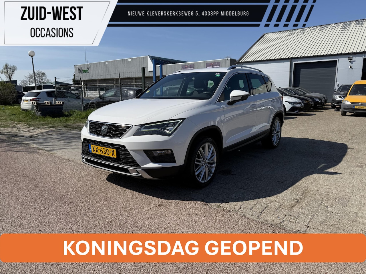Seat Ateca - 2.0 TDI Xcellence 4DRIVE Camera Led 4X4 EX BPM - AutoWereld.nl