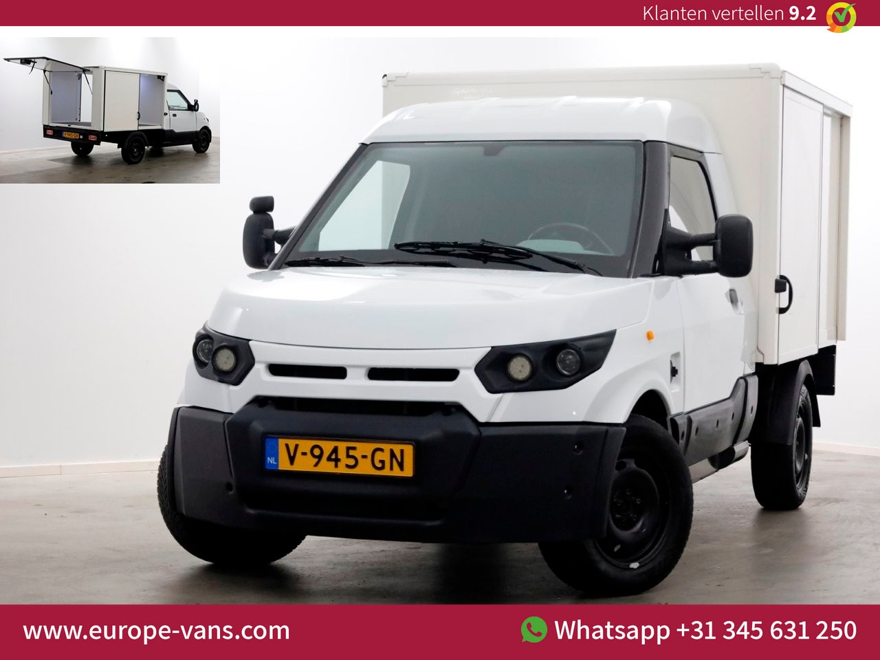 StreetScooter Work - 20kWh 100% Electrisch Bakwagen 05-2017 - AutoWereld.nl