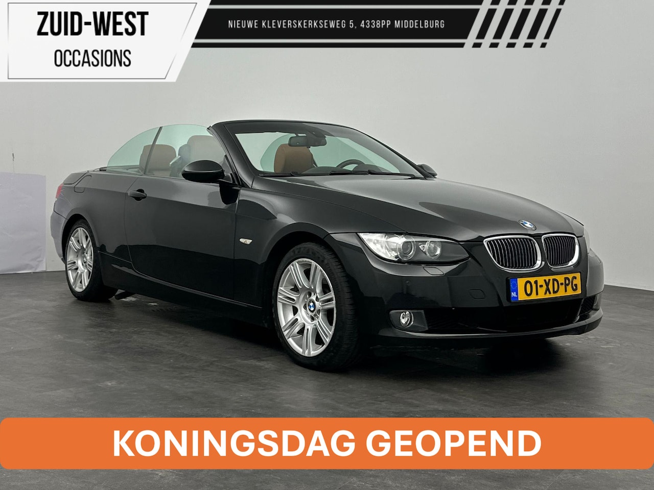 BMW 3-serie Cabrio - 325i High Executive Cabrio Automaat Leder - AutoWereld.nl