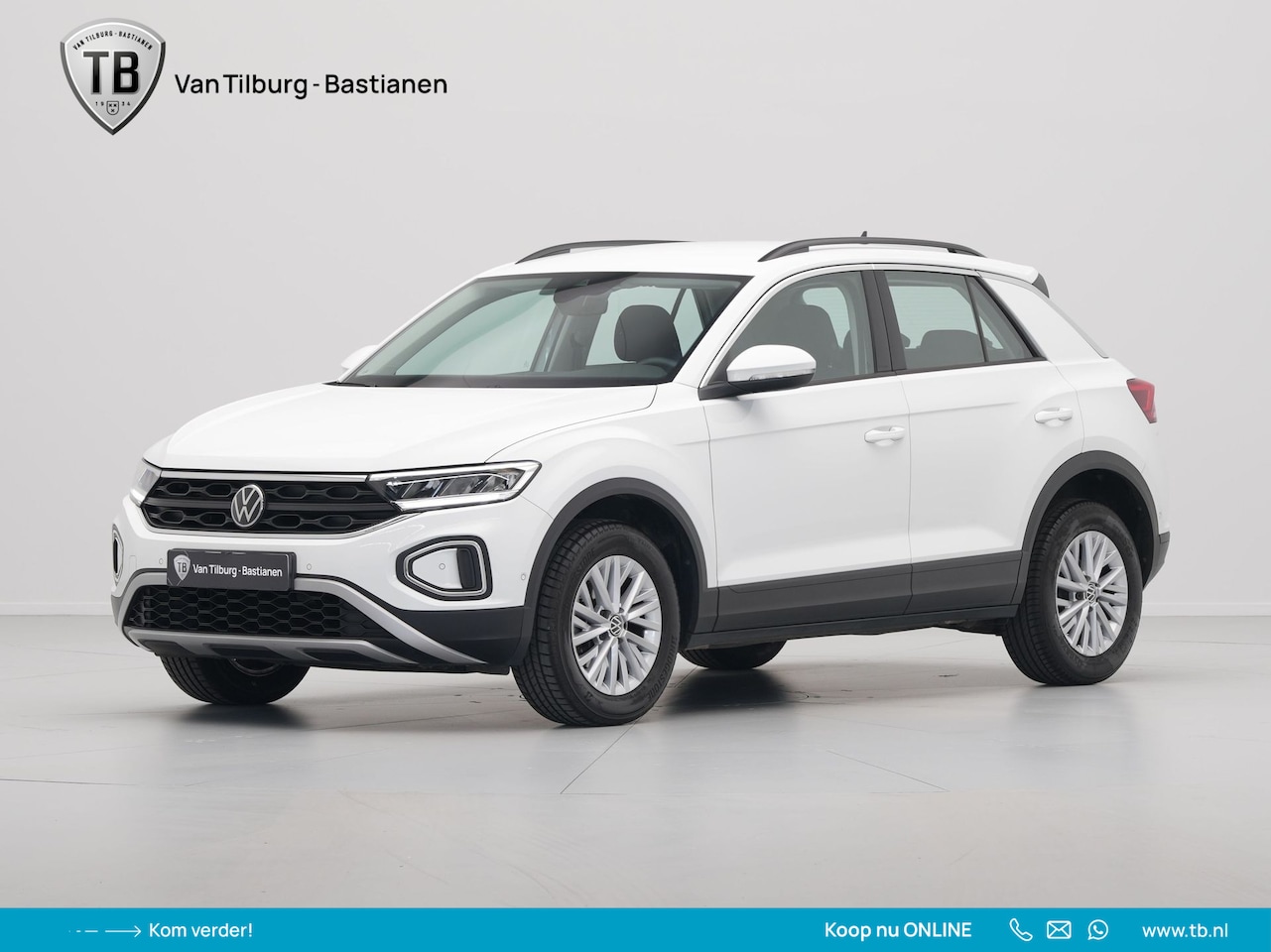 Volkswagen T-Roc - 1.0 TSI 110pk Life Navi via App Parkassist Led Clima - AutoWereld.nl