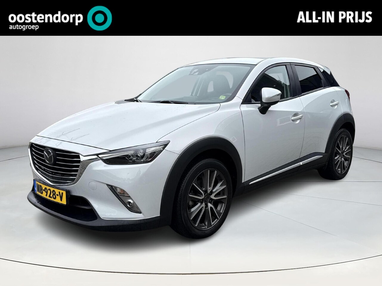 Mazda CX-3 - 2.0 SkyActiv-G 120 GT-M **AUTOMAAT/ LEDER/ NAVIGATIE/ ADAPTIVE CRUISE CONTROL/ 36 MAANDEN - AutoWereld.nl
