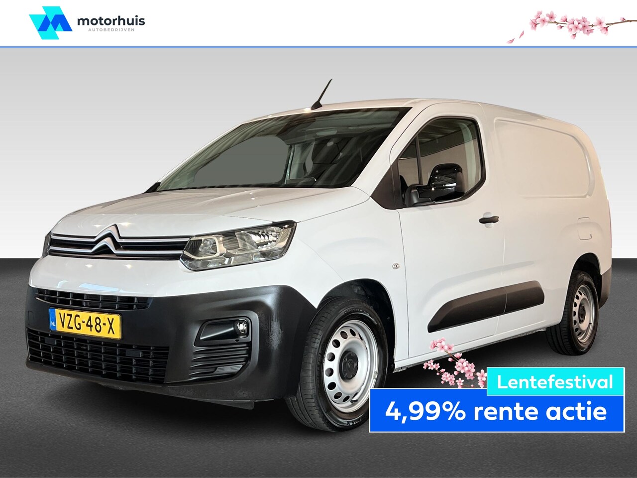 Citroën Berlingo - Van GB 1.5 BlueHDi 100pk L2 verhoogd laadvermogen - AutoWereld.nl