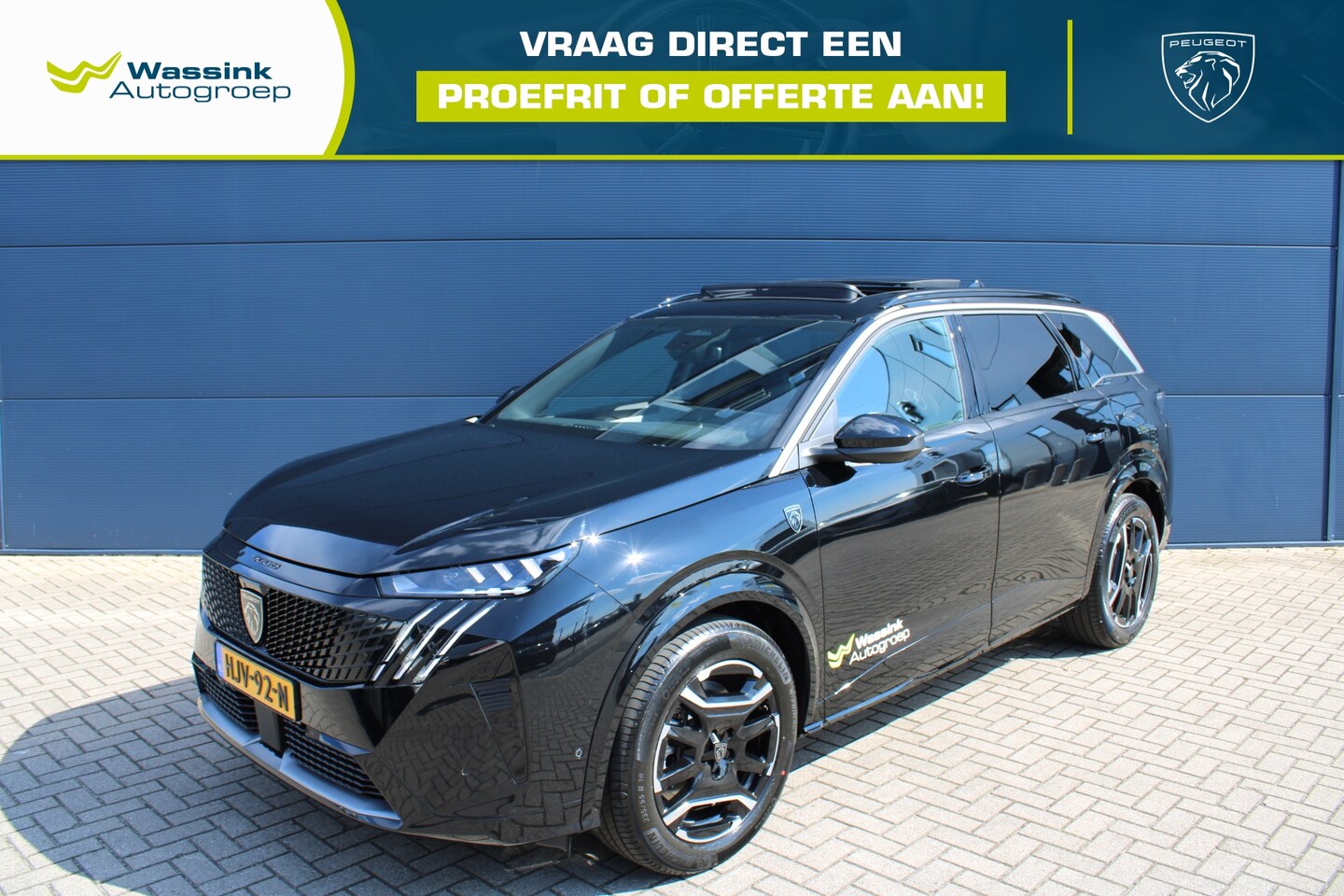 Peugeot e-5008 - New EV 73 kWh 210pk GT Avantage | Navigatie | 360 camera | Panorama dak | Alcantara | Park - AutoWereld.nl