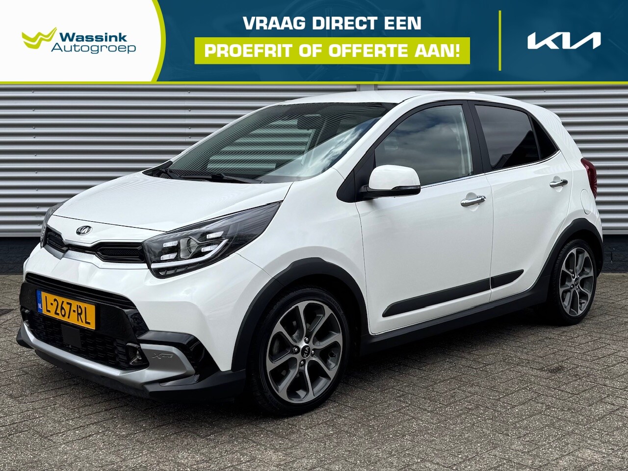 Kia Picanto - 1.0 T-GDi 100pk 5-zits X-Line | Stoel/Stuurwielverwarming | Navigatie | Climate Control | - AutoWereld.nl