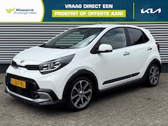 Kia Picanto - 1.0 T-GDi 100pk 5-zits X-Line | Stoel/Stuurwielverwarming | Navigatie | Climate Control |