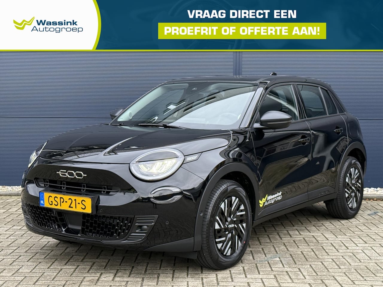 Fiat 600 - 1.2 Hybrid 136pk Aut Urban | Carplay | Camera | Climate control | Pack Comfort - AutoWereld.nl