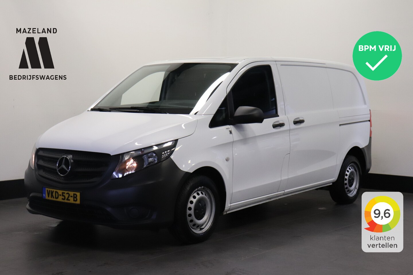 Mercedes-Benz Vito - 114 CDI Automaat EURO6 2 x Schuifdeur - A/C Climate - Navi - Cruise - € 14.900,- Excl. - AutoWereld.nl