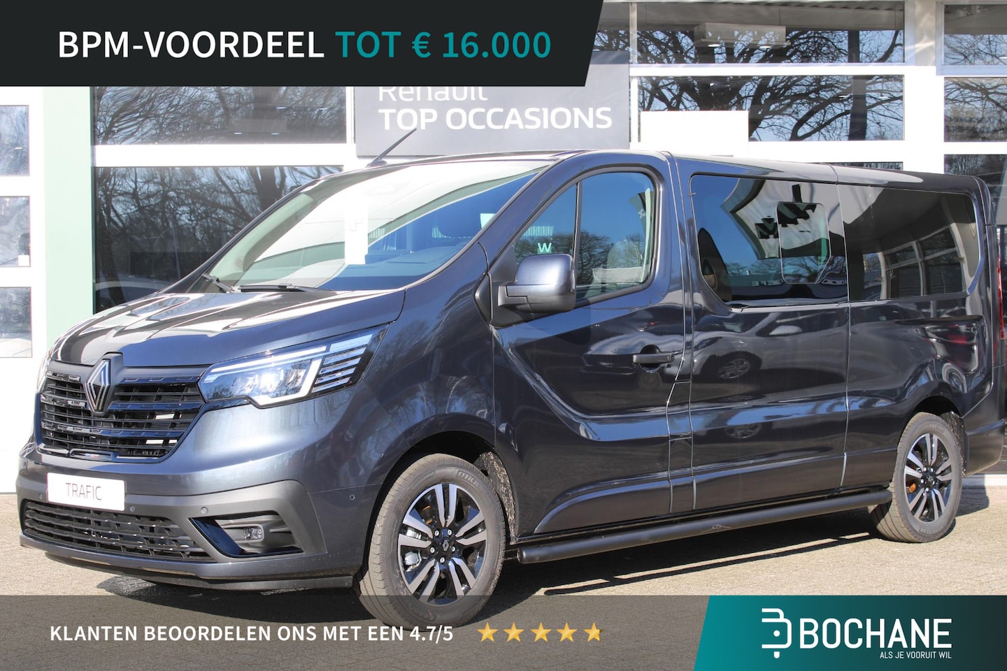 Renault Trafic - 2.0 Blue dCi 170 T30 L2H1 Extra EDC Anniversary Pakket - AutoWereld.nl